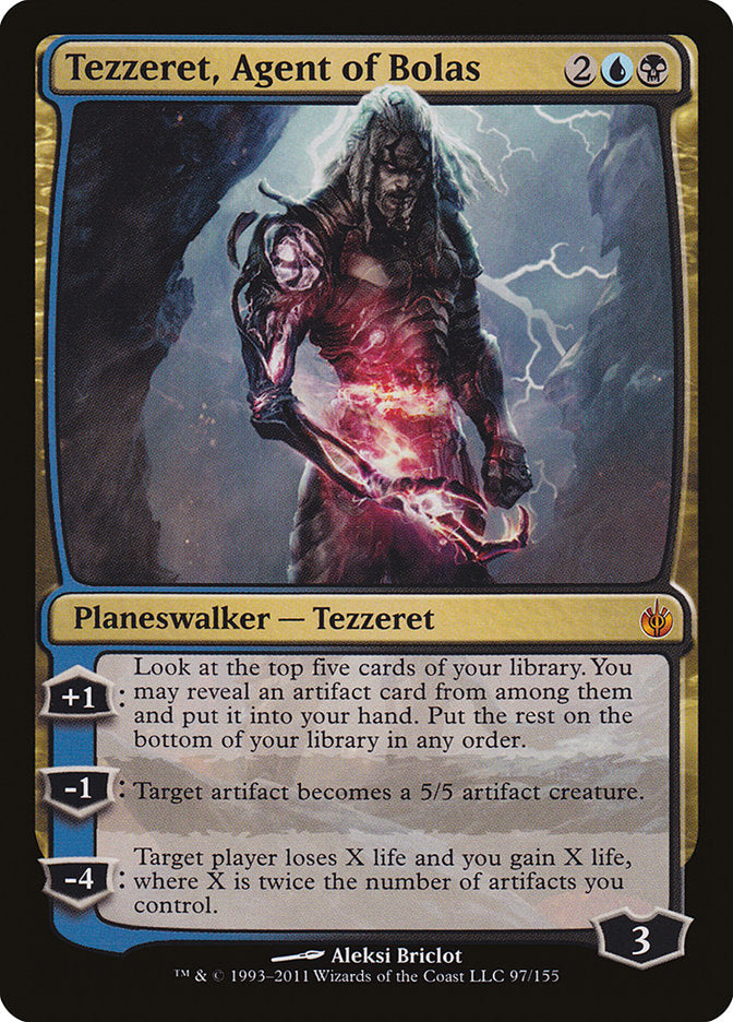 Tezzeret, Agent of Bolas [Mirrodin Besieged] | Exor Games Summserside