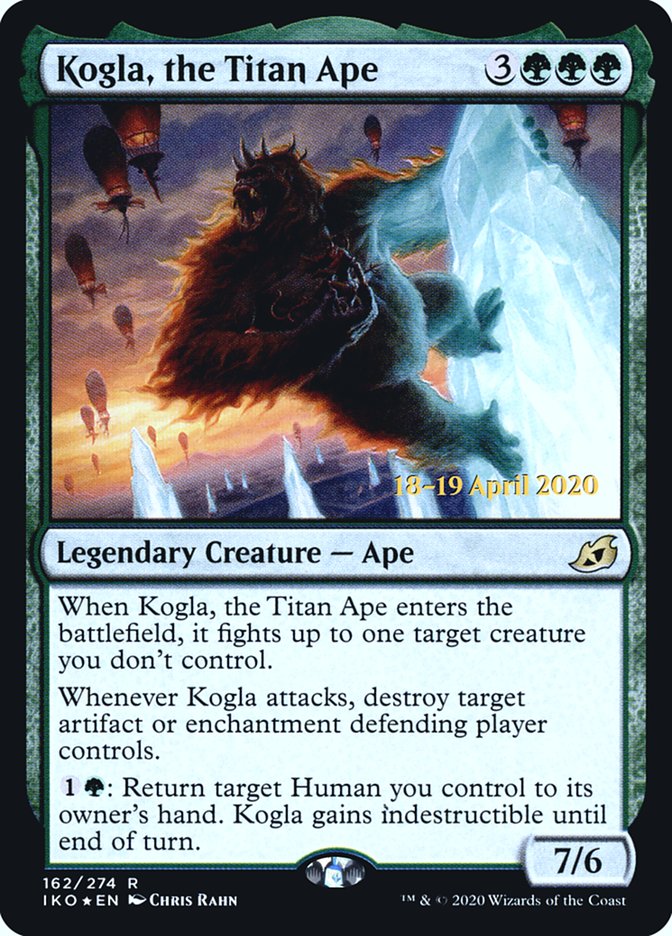 Kogla, the Titan Ape  [Ikoria: Lair of Behemoths Prerelease Promos] | Exor Games Summserside