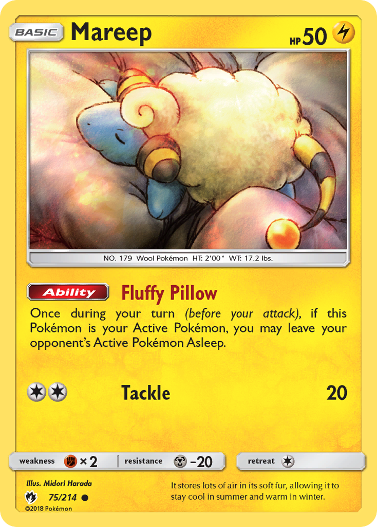 Mareep (75/214) [Sun & Moon: Lost Thunder] | Exor Games Summserside