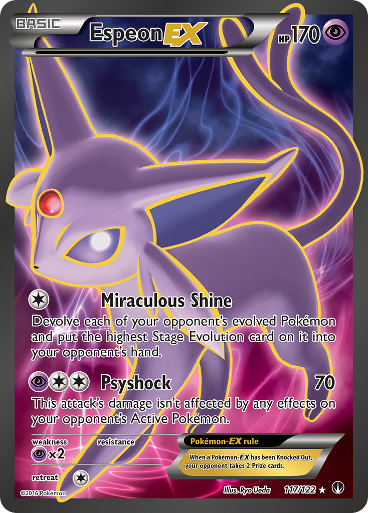 Espeon EX (117/122) [XY: BREAKpoint] | Exor Games Summserside