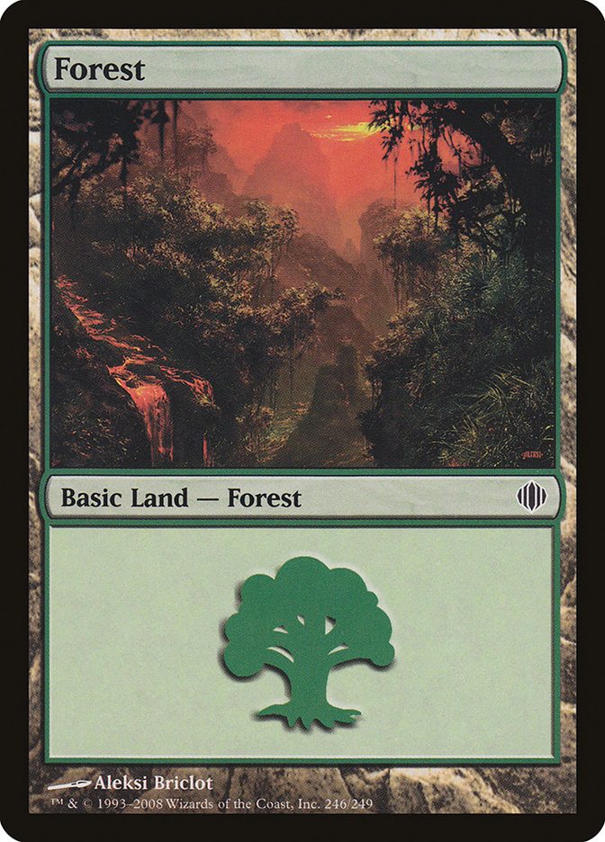 Forest (246) [Shards of Alara] | Exor Games Summserside