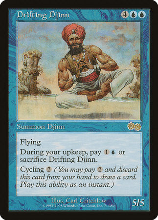 Drifting Djinn [Urza's Saga] | Exor Games Summserside