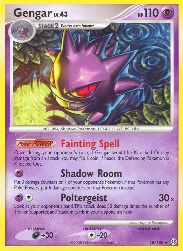 Gengar (18/100) [Diamond & Pearl: Stormfront] | Exor Games Summserside