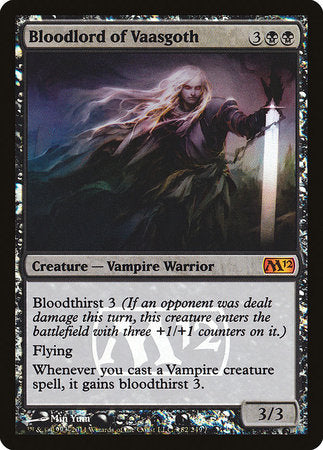 Bloodlord of Vaasgoth [Magic 2012 Promos] | Exor Games Summserside