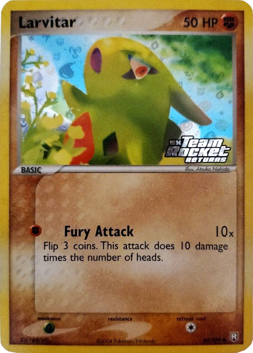 Larvitar (62/109) (Stamped) [EX: Team Rocket Returns] | Exor Games Summserside