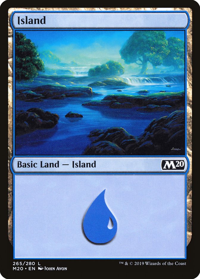 Island (#265) [Core Set 2020] | Exor Games Summserside