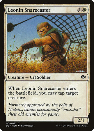Leonin Snarecaster [Duel Decks: Speed vs. Cunning] | Exor Games Summserside