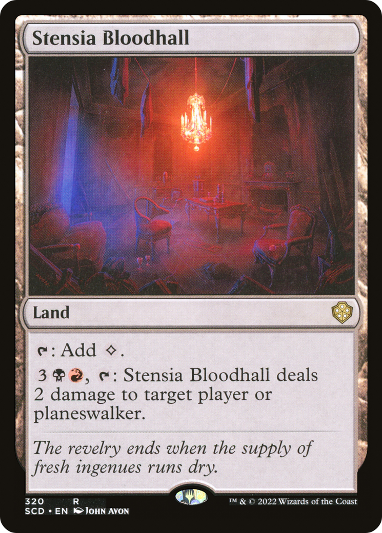 Stensia Bloodhall [Starter Commander Decks] | Exor Games Summserside