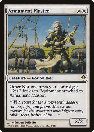 Armament Master [Zendikar] | Exor Games Summserside