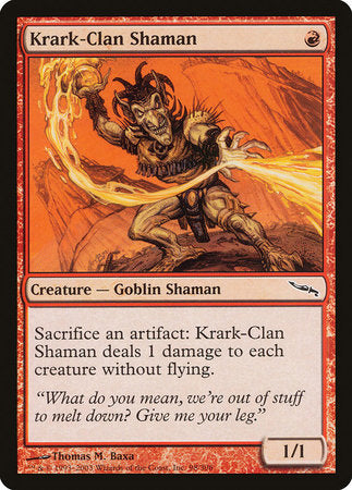 Krark-Clan Shaman [Mirrodin] | Exor Games Summserside