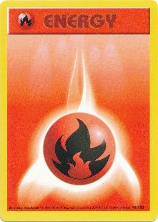 Fire Energy (98/102) [Base Set Shadowless Unlimited] | Exor Games Summserside