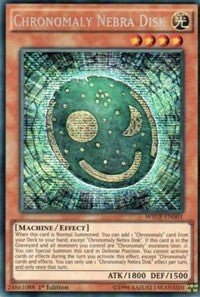 Chronomaly Nebra Disk [WSUP-EN001] Prismatic Secret Rare | Exor Games Summserside