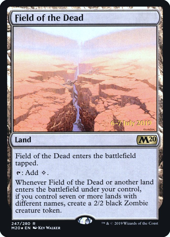 Field of the Dead  [Core Set 2020 Prerelease Promos] | Exor Games Summserside