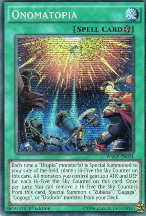 Onomatopia [WSUP-EN024] Prismatic Secret Rare | Exor Games Summserside