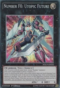 Number F0: Utopic Future [WSUP-EN026] Prismatic Secret Rare | Exor Games Summserside