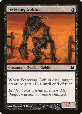 Festering Goblin [Modern Masters] | Exor Games Summserside
