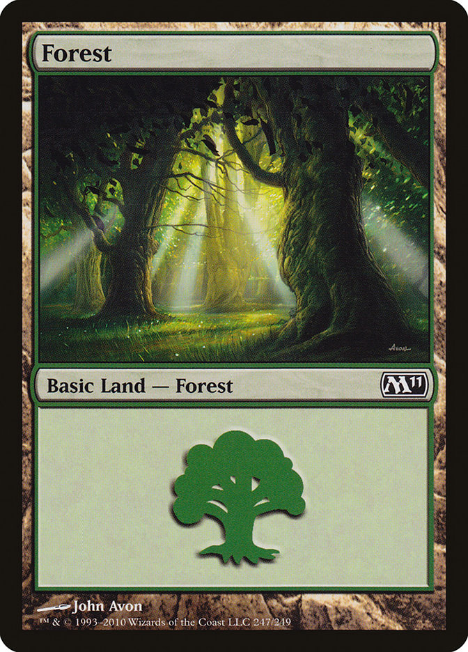 Forest (247) [Magic 2011] | Exor Games Summserside