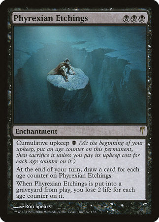 Phyrexian Etchings [Coldsnap] | Exor Games Summserside