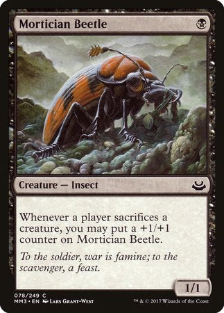 Mortician Beetle [Modern Masters 2017] | Exor Games Summserside