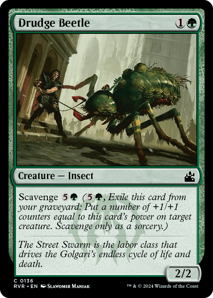 Drudge Beetle [Ravnica Remastered] | Exor Games Summserside