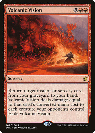 Volcanic Vision [Dragons of Tarkir] | Exor Games Summserside