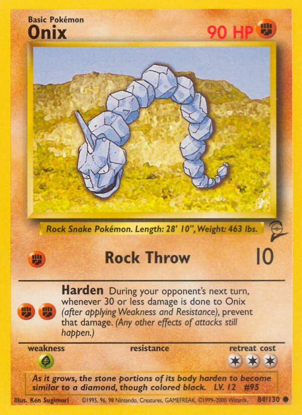 Onix (84/130) [Base Set 2] | Exor Games Summserside