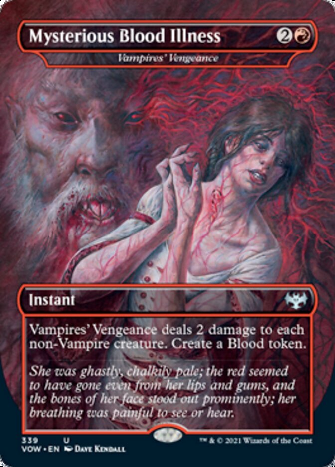 Vampires' Vengeance - Mysterious Blood Illness [Innistrad: Crimson Vow] | Exor Games Summserside