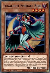 Lunalight Emerald Bird [LDS2-EN127] Common | Exor Games Summserside