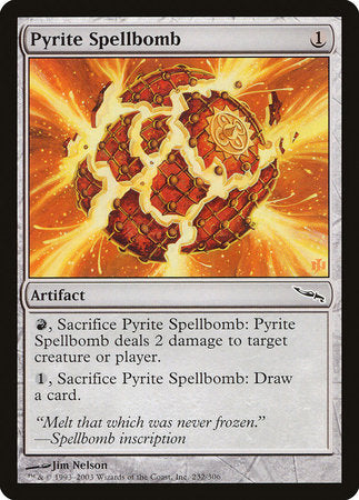 Pyrite Spellbomb [Mirrodin] | Exor Games Summserside