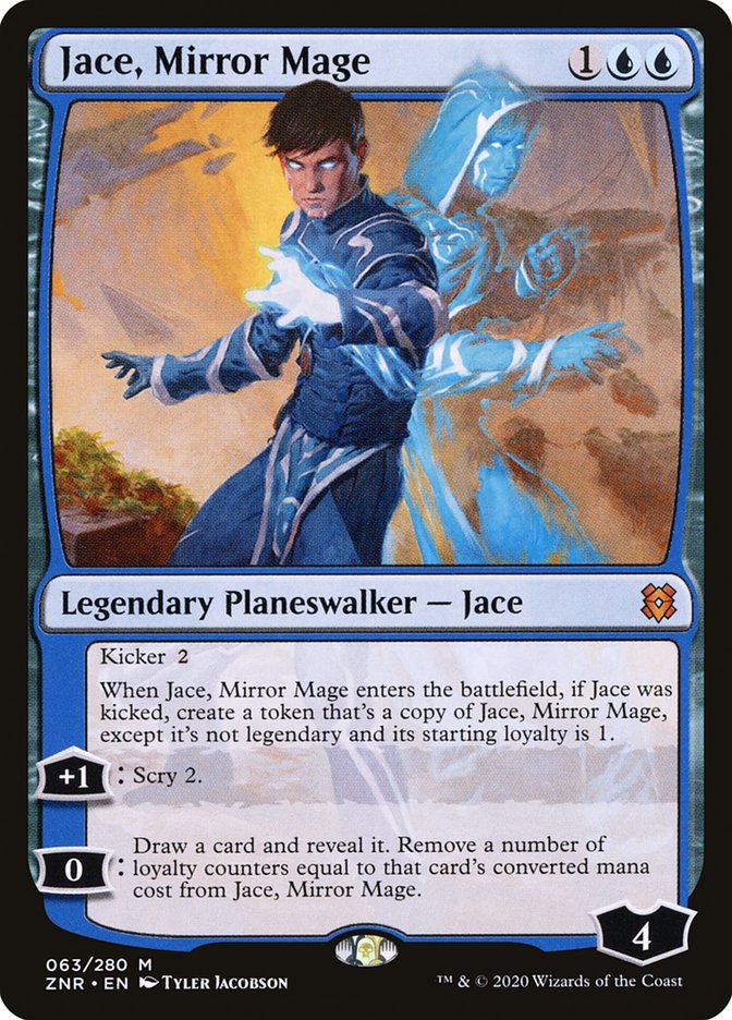 Jace, Mirror Mage [Zendikar Rising] | Exor Games Summserside