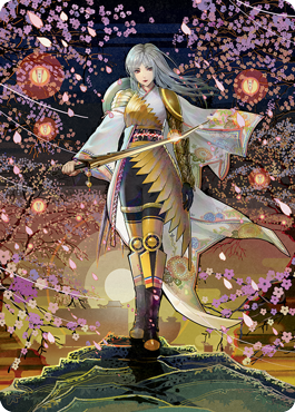 The Wandering Emperor 2 Art Card [Kamigawa: Neon Dynasty Art Series] | Exor Games Summserside