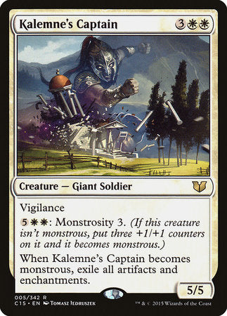Kalemne's Captain [Commander 2015] | Exor Games Summserside
