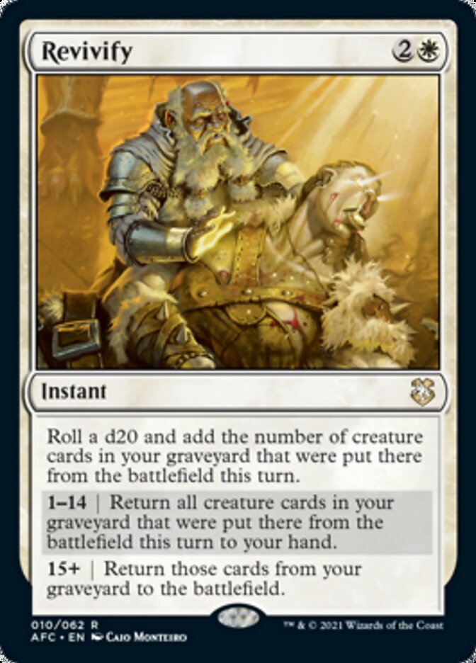 Revivify [Dungeons & Dragons: Adventures in the Forgotten Realms Commander] | Exor Games Summserside