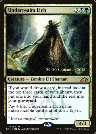 Underrealm Lich [Guilds of Ravnica Promos] | Exor Games Summserside