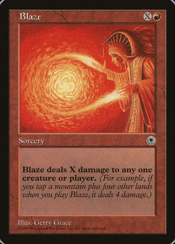 Blaze (No Flavor Text) [Portal] | Exor Games Summserside