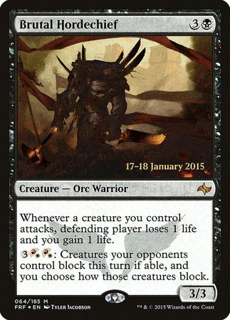 Brutal Hordechief [Fate Reforged Promos] | Exor Games Summserside