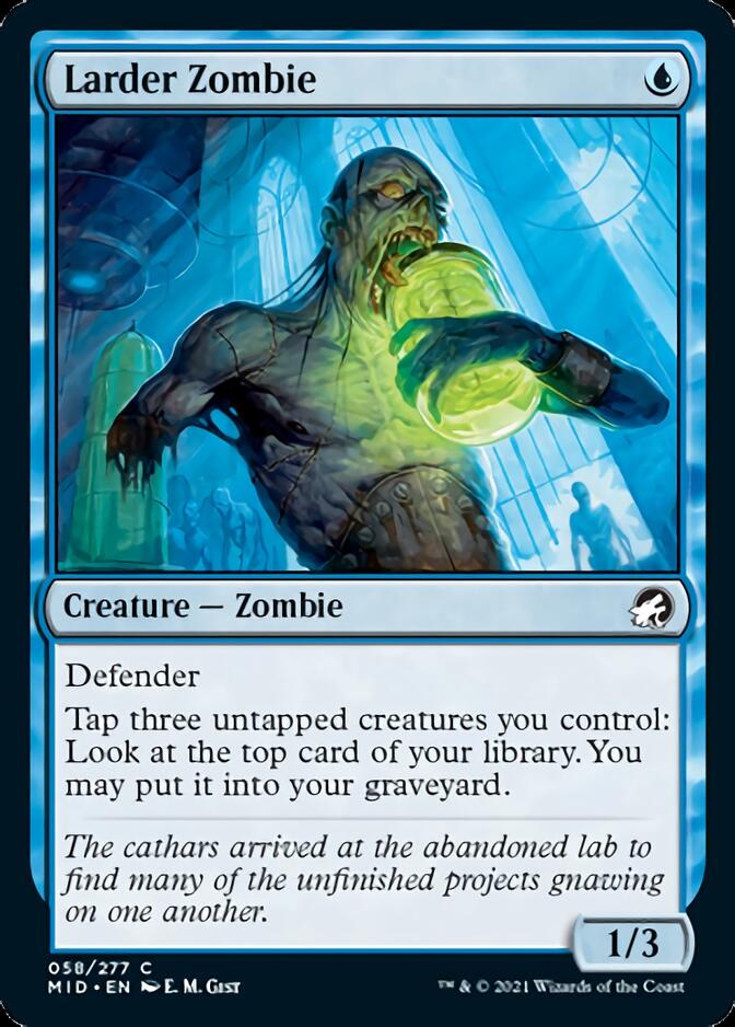 Larder Zombie [Innistrad: Midnight Hunt] | Exor Games Summserside