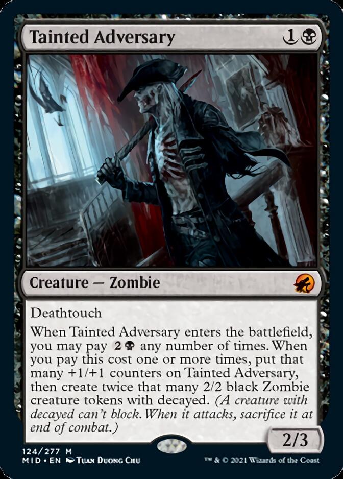 Tainted Adversary [Innistrad: Midnight Hunt] | Exor Games Summserside