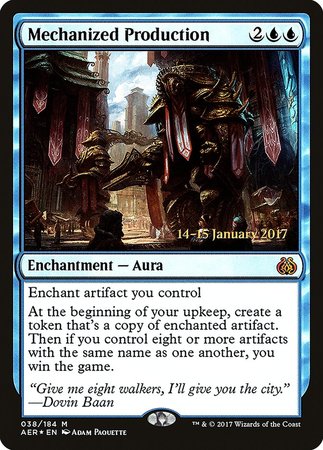 Mechanized Production [Aether Revolt Promos] | Exor Games Summserside