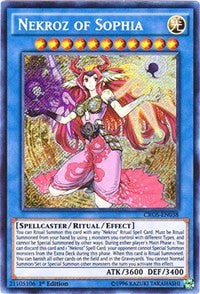 Nekroz of Sophia [CROS-EN038] Secret Rare | Exor Games Summserside