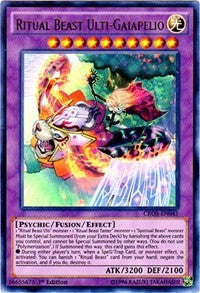 Ritual Beast Ulti-Gaiapelio [CROS-EN045] Ultra Rare | Exor Games Summserside