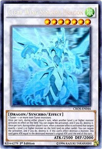 Clear Wing Synchro Dragon (Ghost Rare) [CROS-EN046] Ghost Rare | Exor Games Summserside