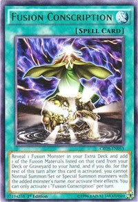 Fusion Conscription [CROS-EN053] Rare | Exor Games Summserside