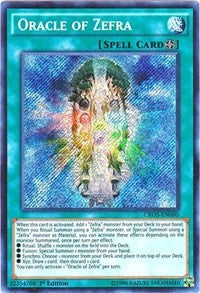 Oracle of Zefra [CROS-EN060] Secret Rare | Exor Games Summserside