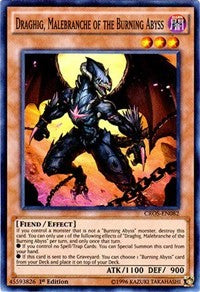 Draghig, Malebranche of the Burning Abyss [CROS-EN082] Super Rare | Exor Games Summserside