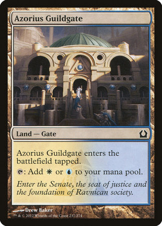 Azorius Guildgate [Return to Ravnica] | Exor Games Summserside