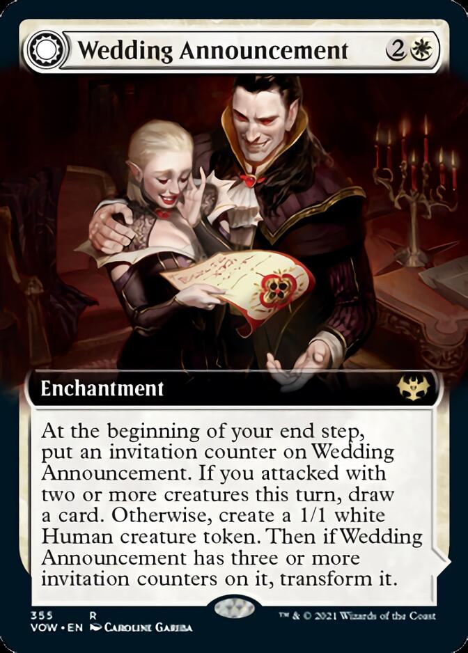 Wedding Announcement // Wedding Festivity (Extended) [Innistrad: Crimson Vow] | Exor Games Summserside