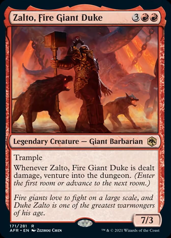 Zalto, Fire Giant Duke [Dungeons & Dragons: Adventures in the Forgotten Realms] | Exor Games Summserside