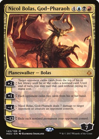 Nicol Bolas, God-Pharaoh [Hour of Devastation] | Exor Games Summserside