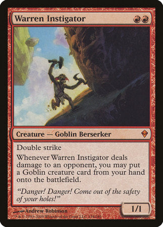 Warren Instigator [Zendikar] | Exor Games Summserside